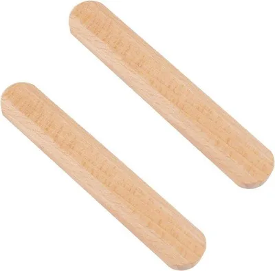 Obrázek produktu pro Masivní dřevěná klika na posuvné dveře 140 mm pro šatní skříň