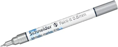 Image de Marqueur métallique Paint-It 010 0,8 mm argent métallique