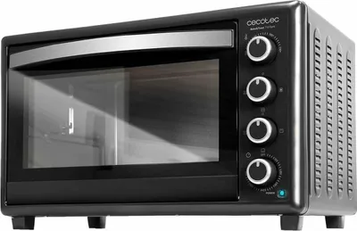 Produktbild von Cecotec Bake&Toast 4600 Elektrobackofen 46 l, 2000 W, schwarz, mit Grill und Drehspieß