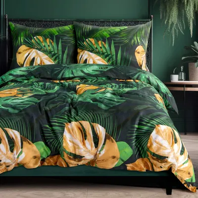Produktbild von Baumwoll-Satin-Bettwäsche 1527/1/160x200 SATINLOVE