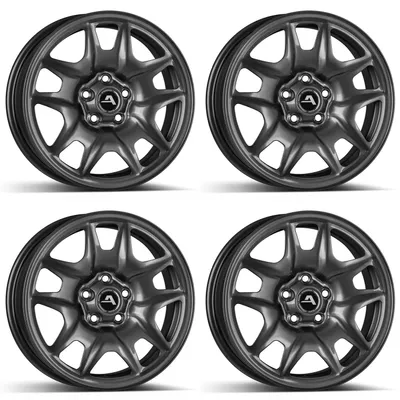 Obrázok produktu pre 4x ALCAR HYBRIDRAD 05 sivá 5x15 ET40 5x100 235000A kompatibilná s Audi A1 Sportback