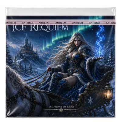 Produktbild von LP Schutzhüllen 12 Zoll 325 x 315 mm + 30 mm Klappe, 100 Stück, glasklar OPP-Folie, Adhäsionsverschluss, wiederverschließbar für Vinyl & Maxi Singles
