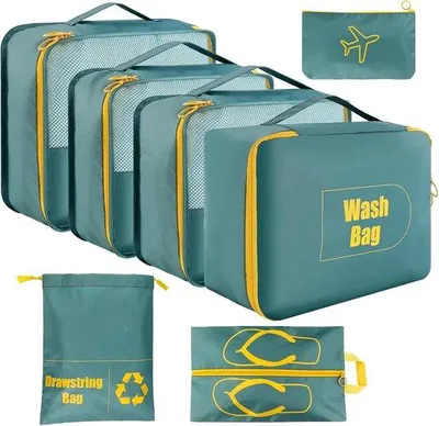 Zdjęcie produktu dla Organizer podróżny – wodoodporny – 7 sztuk