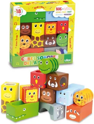 Image de Vilac Cuburi Activiti Savana - Jouets éducatifs de haute qualité pour enfants