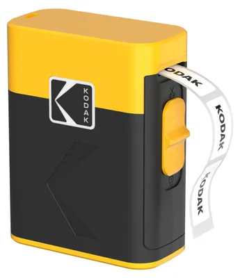 Produktbild von KODAK Label ERA M50 Etikettendruckmaschine, Gelb (Etikettendrucker mit 1 Rolle Sticker-Etiketten)