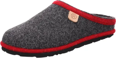 Produktbild von Rohde Damen Pantoffel Hausschuh aus Softfilz mit losen Einlagen D.Meran 6815, Größe:42 EU, Farbe:Grau