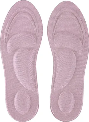 Immagine prodotto di Solette ortopediche per piedi piatti Supporto dell'arco plantare Memory Foam Insist Shoe Pads Comfort Rosa per le donne