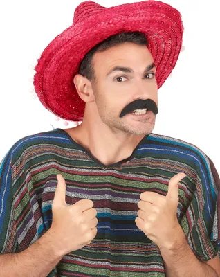 Produktbild von Sombrero Mexiko Hut pink - Einheitsgröße