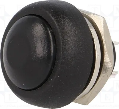 Produktbild von 2x  Schalter Druck OFF-(ON) Pos: 2 PS33BBK Stard-Schalter 1A/250VAC