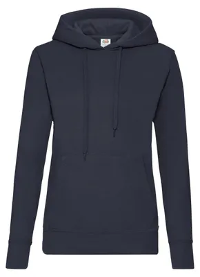 Produktbild von Fruit of the Loom - "Classic" Kapuzenpullover für Damen FK2708 (L) (Marineblau)