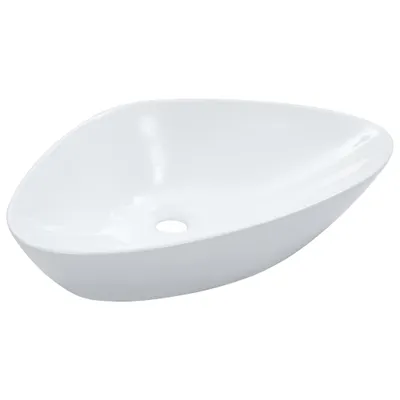 Zdjęcie produktu dla Umywalka, 58,5 X 39 X 14 Cm, Ceramiczna, Biała Lumarko!