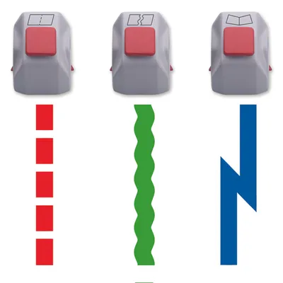 Obrázek produktu pro Dahle 981, Řezná hlava, Šedá, Červená, Dahle 00508-24050, 3 kusů