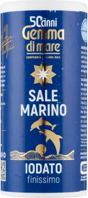Produktbild von Verkauf Marino jodiertes Salz 125g - Gemma Di Mare