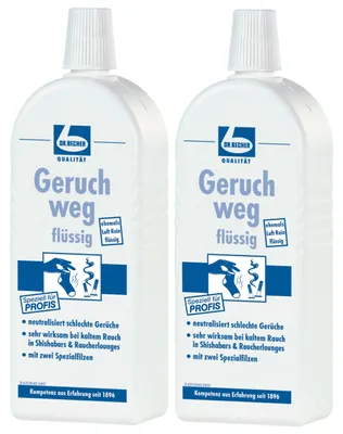 Produktbild von Dr. Becher Geruch weg 500ml neutralisiert unangenehme Gerüche (2er Pack)