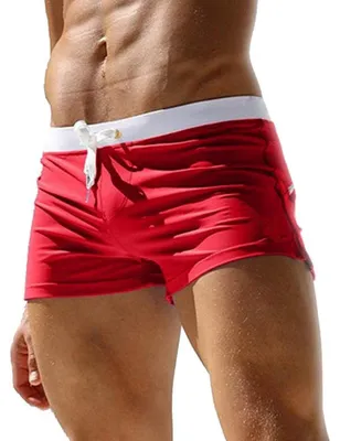 Immagine prodotto di Solidchoice - Costume da bagno da uomo, sexy e ad asciugatura rapida