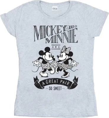 Produktbild von Disney - "Great Pair" T-Shirt für Damen BI31697 (L) (Grau)