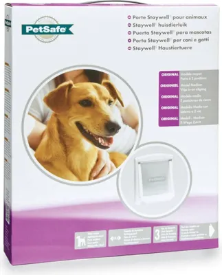 Immagine prodotto di PetSafe Porta per animali domestici a 2 vie 740 Media 26,7x22,8 cm Bianco