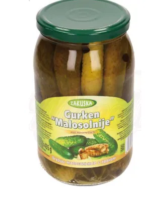 Produktbild von Eingelegte würzige Gurken “Malosolnije” – 850 g