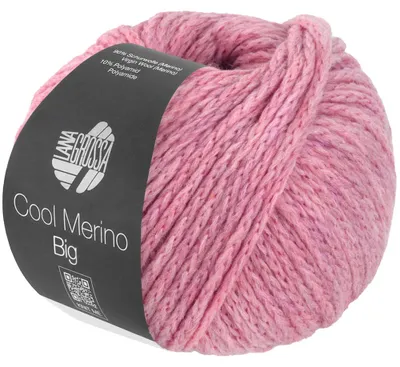 Produktbild von Lana Grossa COOL MERINO BIG 50 g voluminöses Kettengarn aus klassischer Wolle 90 m Farbe 231 - Rosa