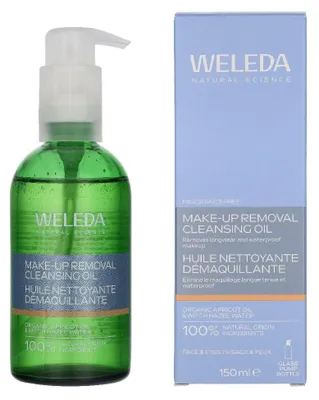 Produktbild von WELEDA Make-up-Entferner-Öl mit Bio-Hamamelis und Bio-Aprikosenkernöl