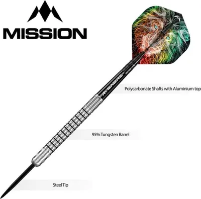 Produktbild von Mission Dominik Grüllich Steeldarts 95% Tungsten 23,5g