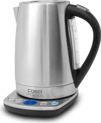 Produktbild von CASO WK2200 elektrischer Edelstahl Wasserkocher, präzise Temperaturkontrolle, 1.7 Liter Fassungsvermögen