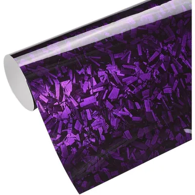 Productafbeelding van Autofolie, Forged Carbon, paars, glanzend, 30x152 cm, zelfklevend, PVC, tuningfolie, geschikt voor binnen- en buiten gebruik
