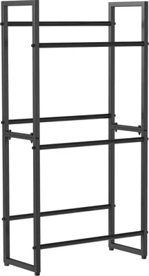 Produktbild von Izrielar Getränkekistenregal 6 Kisten Fassungsvermögen Getränkeständer Metall Standregal Ideal Für Küche Und Vorratsraum 2 Stück