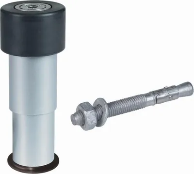 Image de Butée de porte réglable 60 à 110 mm LOCINOX - GATESTOP