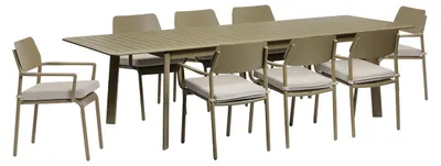 Produktbild von Gartenmöbel aus Aluminium in Khaki, für 6–10 Personen