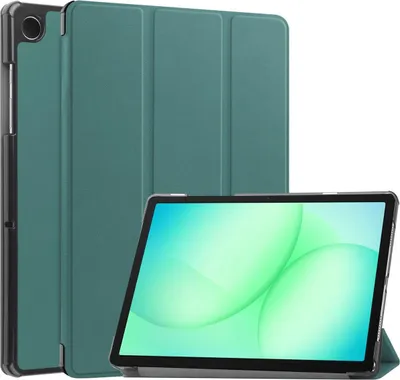 Produktbild von Schutzhülle für Galaxy Tab A11 Plus / A9 Plus, Bizon Case Tab Croc, Dunkelgrün