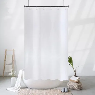 Produktbild von Wasserabsperrvorhang 90 x 180 cm - Wasserabweisend und schnell trocknend, Metallaugen