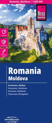 Produktbild von Reise Know-How Landkarte Rumänien, Moldau 1 : 600.000