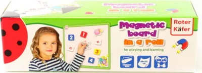 Produktbild von Magnettafel selbstklebend 48 x 32 cm in Rolle für Kinder 3-6 Jahre zum Spielen und Lernen