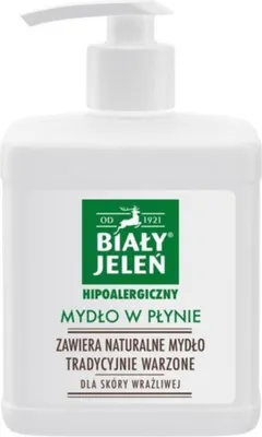 Zdjęcie produktu dla Biały Jeleń Hipoalergiczne Mydło W Płynie 500 Ml