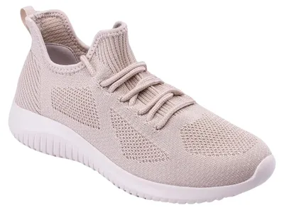 Productafbeelding van Martes Essential - Dames sneaker "Emidy" IG3509 (maat 36 EU) (beige), AI-gegenereerde afbeelding