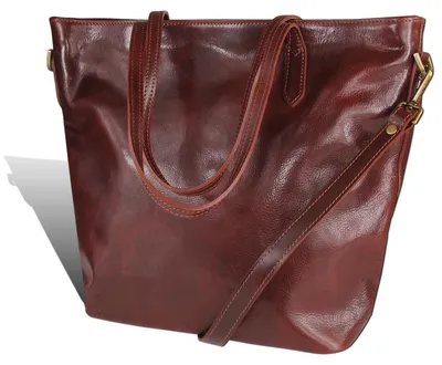 Produktbild von Shopper Businesstasche braun Toscanto Tasche Leder D2OTT133SN