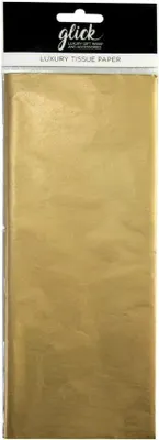 Produktbild von Famanu Tissuepapier 4 Bögen Gold - 75 cm x 50 cm