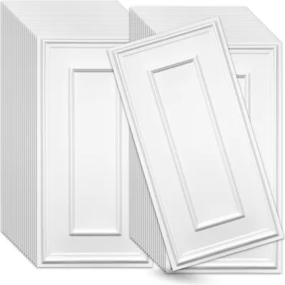 Produktbild von Verdico | 3D Wandpaneele Polystyrol - Weiß - 100x50 Cm - 40 Stück - Innendekoration - 20 m2