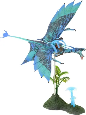 Produktbild von Avatar - Aufbruch nach Pandora Jake Sully & Banshee Deluxe Large Actionfiguren