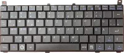 Produktbild von DEUTSCHE - Schwarz QWERTZ Tastatur für Toshiba NB100-SP2801A NB100-SP2801C
