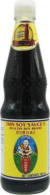 Immagine prodotto di Salsa di soia leggera a marchio Healthy Boy 700ml