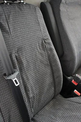 Productafbeelding van Antraciet bekleding voor Ford Transit Custom met 3 zitplaatsen
