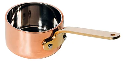 Produktbild von CONTACTO Stielkasserolle aus Kupfer, Inhalt: 0,05 Liter, Höhe: 30 mm, ø: 50 mm