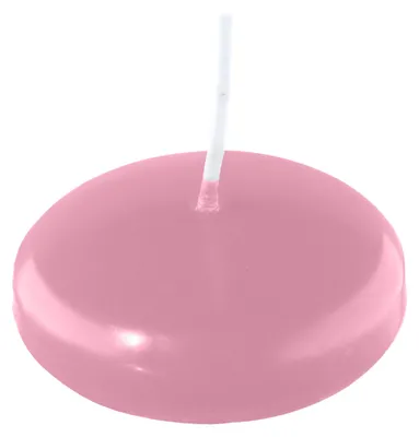 Produktbild von Schwimmkerzen Rosa 24 x Ø 60 mm, 20 Stück
