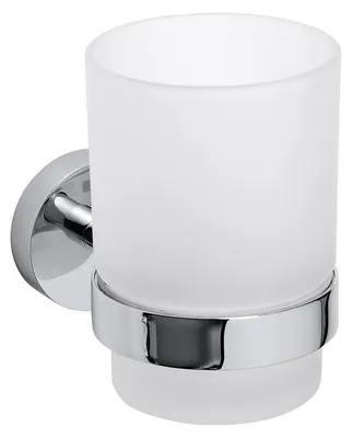Immagine prodotto di Portaspazzolino Bemeta Omega 95 x 110 x 55 mm cromo/vetro