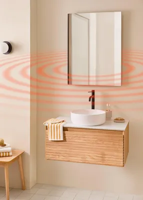 Produktbild von WARM MIRROR IR - Wandmontierter Infrarotheizstrahler mit WiFi