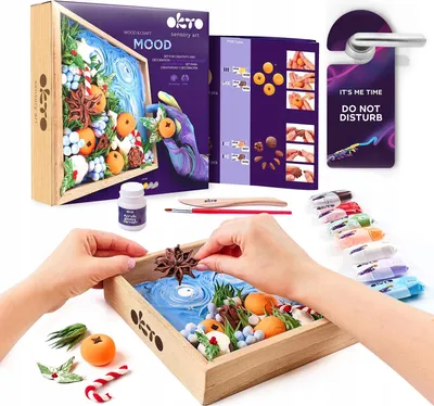 Zdjęcie produktu dla Wood&Craft DIY Succulents 21*21cm Joy 10016