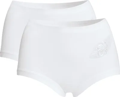 Produktbild von Con-ta Damen-Taillenslip 2er-Pack kochfest weiß 52