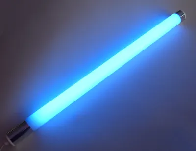 Produktbild von 5093 LED Leuchtstab matt 18 Watt blau Vision 123 cm IP20 weißes Kabel